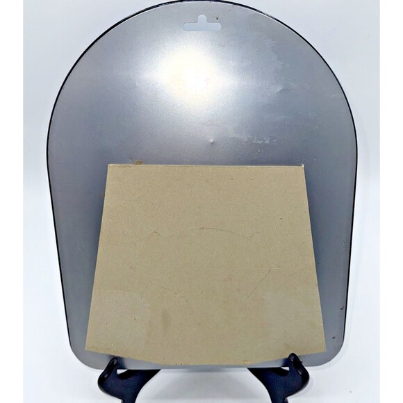 Vintage Magnetic Memo Holder/Board With Cat & Angel Magnets 11”x 9” Black/Gold - Picture 8 of 12